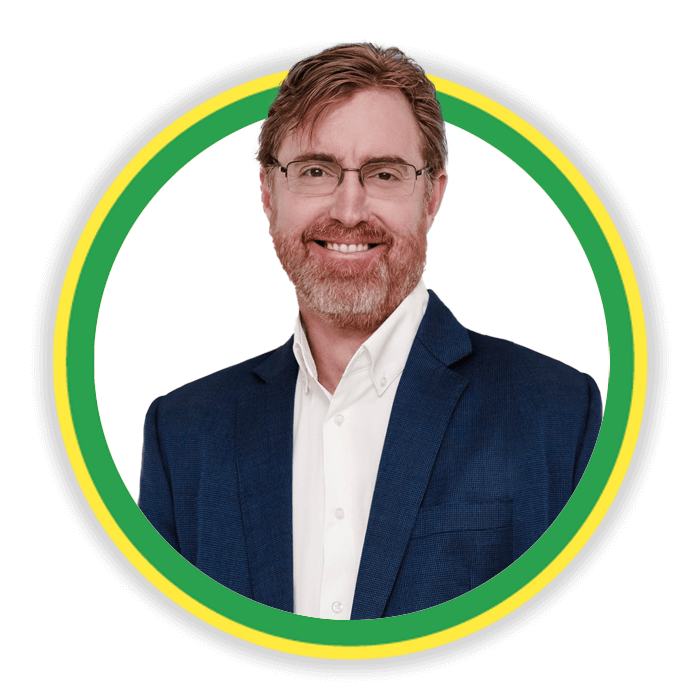Dr Ardis Bio in Yellow Green Circle