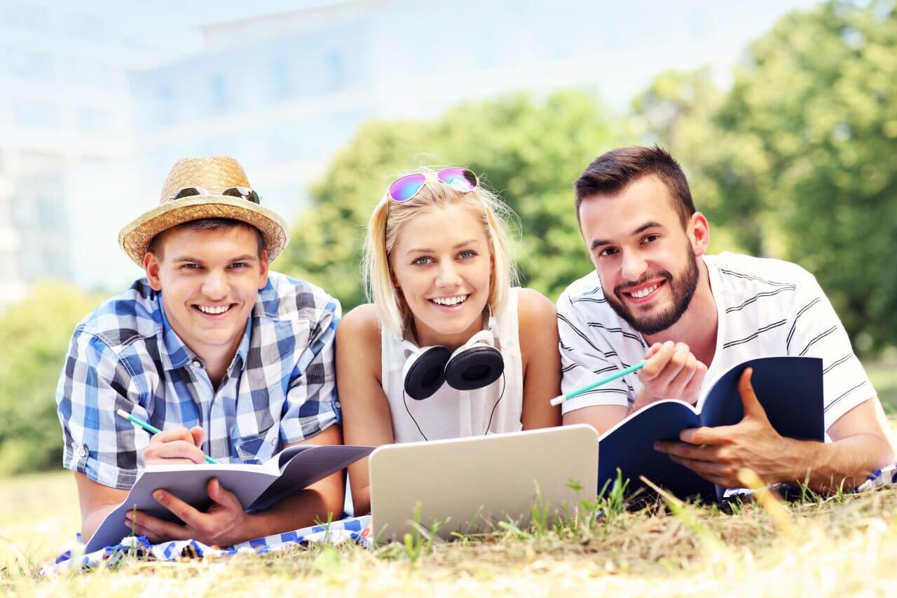 My EHI Aloha Three People Laying Grass Books Laptop Energetic Health Institute Dr.Henry Ealy 1280 x 853