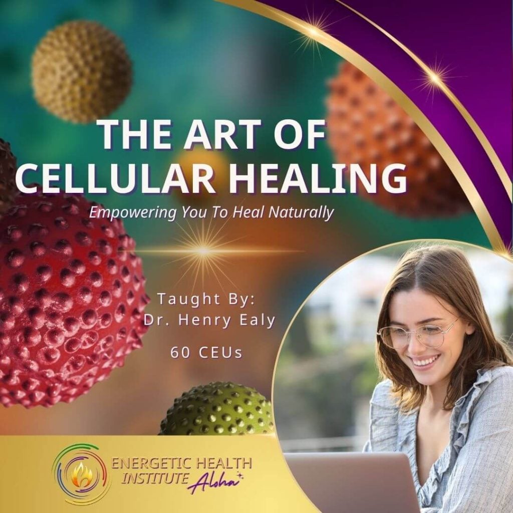 The Art of Cellular Healing - Girl Smiling with a Laptop