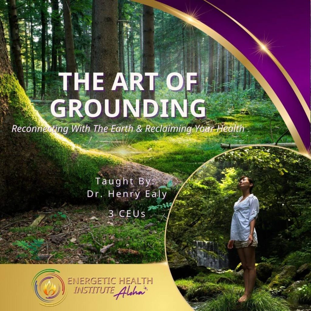 The Art of Grounding - Girl Standing in a Forest