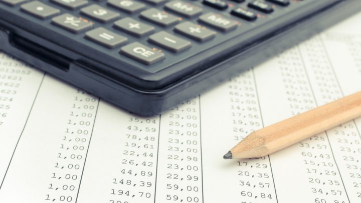 calculator and pencil on spreadsheet business concept qo07inazzakl213vos4122gjy60anip673o1g2yv2q